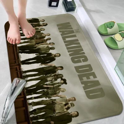 The Walking Dead Fallen City Bath Mat