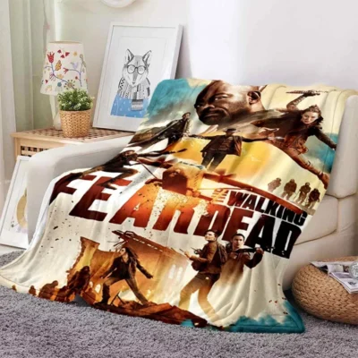 The Walking Dead Apocalypse Blanket