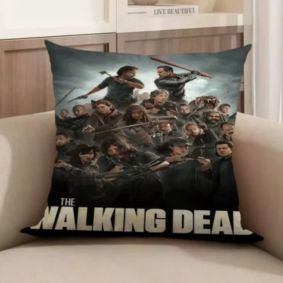 The Walking Dead Rise Of The Dead Throw Pillow