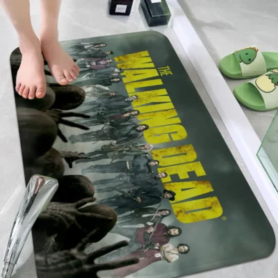 The Walking Dead Ashen World Bath Mat
