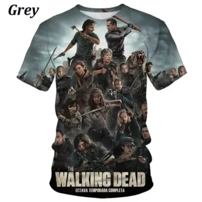 The Walking Dead Fearless Survivor 3D T Shirt