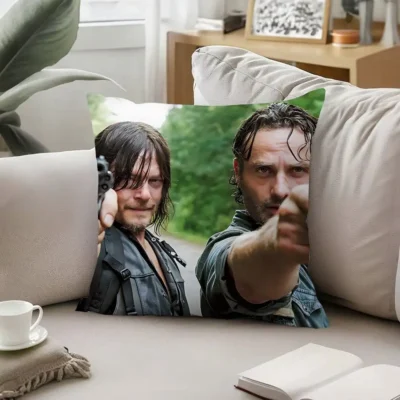 The Walking Dead Soft Throw Pillow