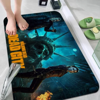 The Walking Dead Silent Dread Bath Mat