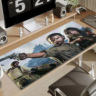 The Walking Dead Silent Horror Mouse Pad