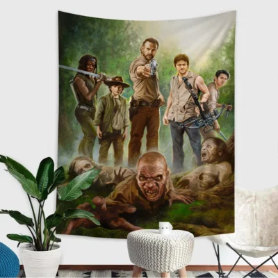 The Walking Dead Deathbound Tapestry