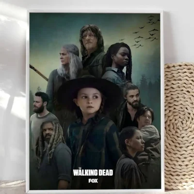The Walking Dead Last Day On Earth Wall Art