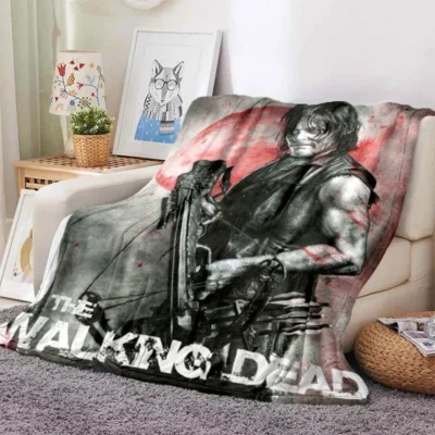 The Walking Dead Nightmare Road Blanket