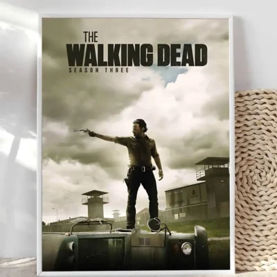 The Walking Dead Dark Survival Wall Art