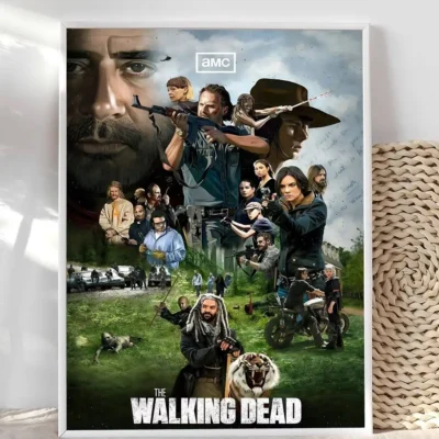 The Walking Dead Fallen Humanity Wall Art