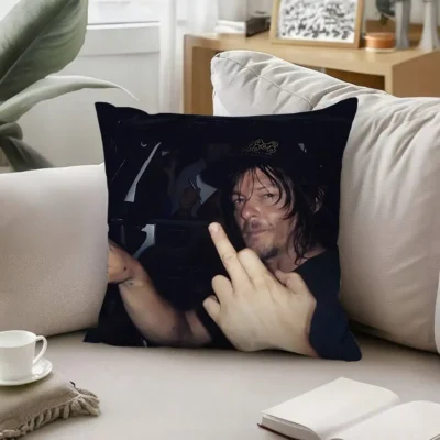 The Walking Dead End Times Throw Pillow