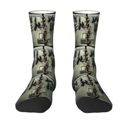 The Walking Dead Endless World Printing Socks