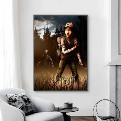The Walking Dead Fearless Survivor Wall Art