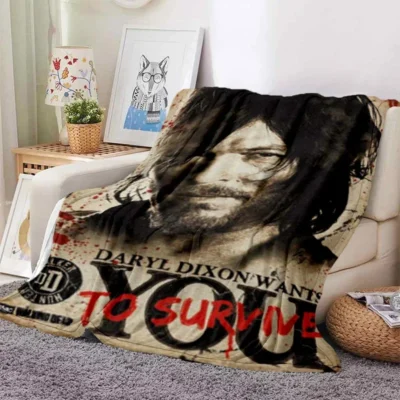 The Walking Dead Dead Land Blanket