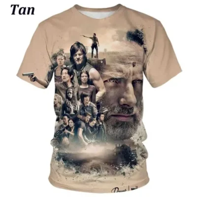 The Walking Dead Dark Apocalypse 3D T Shirt