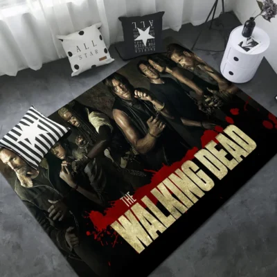 The Walking Dead End Times Rug