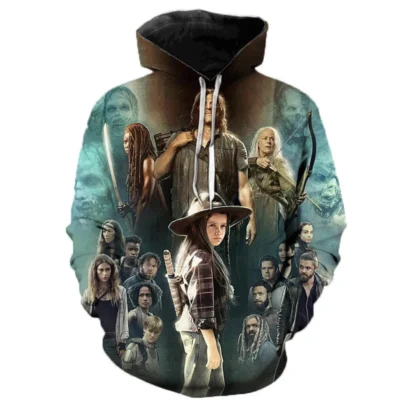 The Walking Dead Rise Of The Dead 3D Hoodie