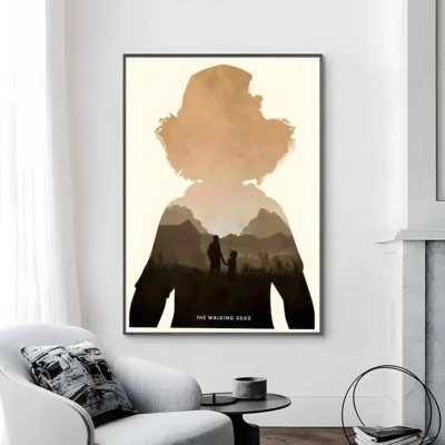 The Walking Dead Blood And Chaos Wall Art