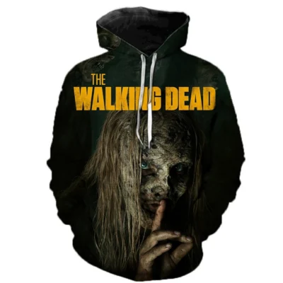 The Walking Dead End Of Humanity 3D Hoodie
