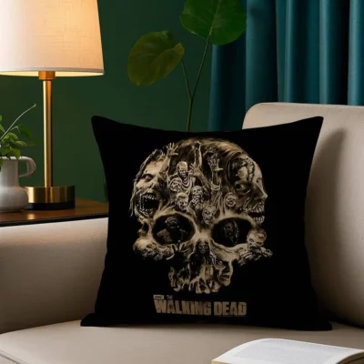The Walking Dead Survival Mode Throw Pillow