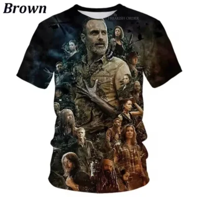 The Walking Dead Kill To Live 3D T Shirt
