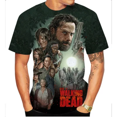 The Walking Dead No Mercy 3D T Shirt