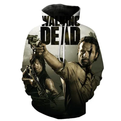 The Walking Dead Last Survivor 3D Hoodie