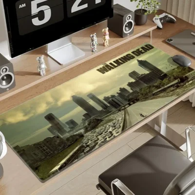The Walking Dead Death Toll Mouse Pad