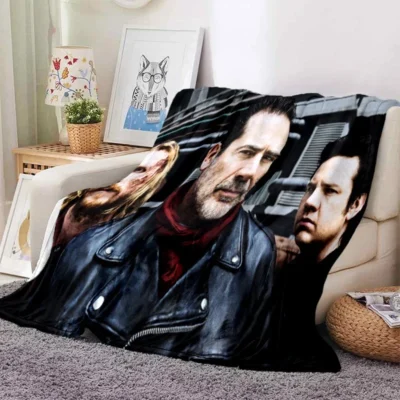 The Walking Dead Silent Horror Blanket