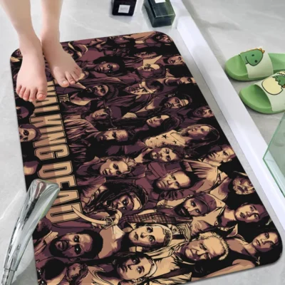 The Walking Dead Iron Shadow Bath Mat