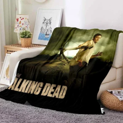 The Walking Dead Undead Army Blanket