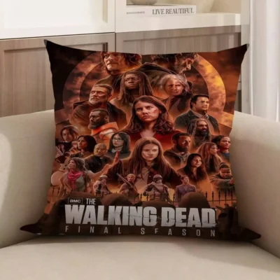 The Walking Dead Dark Apocalypse Throw Pillow