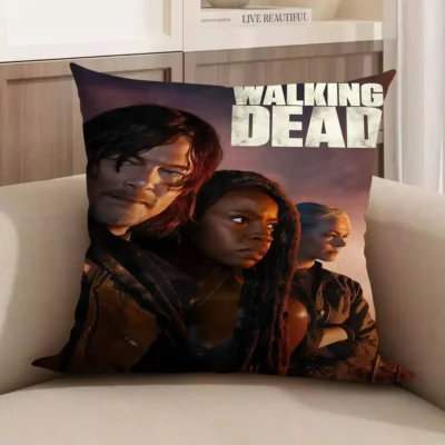 The Walking Dead Dead Inside Throw Pillow