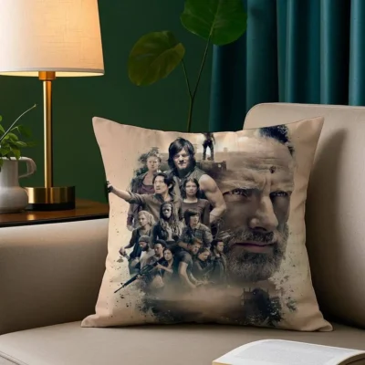 The Walking Dead Nightmare World Throw Pillow