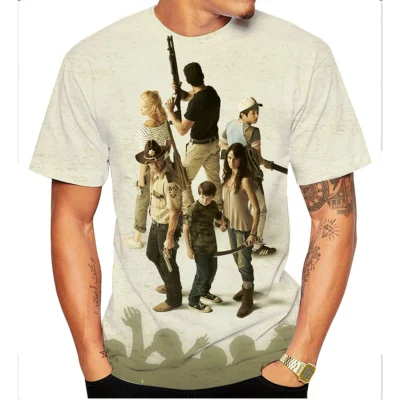 The Walking Dead Dead World 3D T Shirt