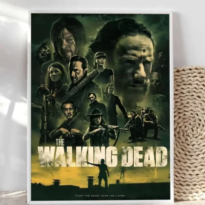 The Walking Dead Apocalypse World Wall Art