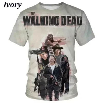 The Walking Dead Last Man Standing 3D T Shirt