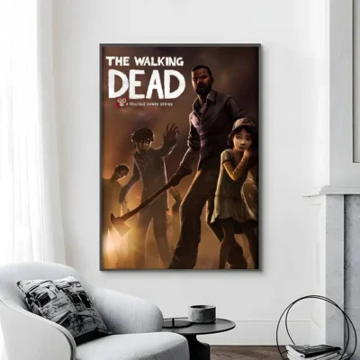 The Walking Dead Zombie Apocalypse Wall Art
