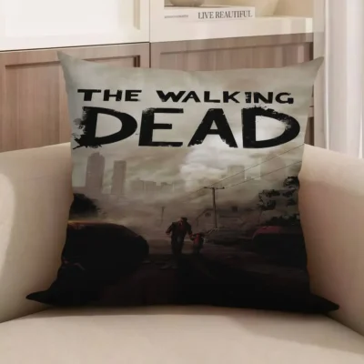 The Walking Dead No Safe Place Throw Pillow