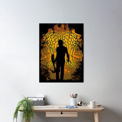 Alternative view of Winged Archer Variant Poster