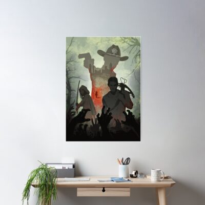 Alternative view of Twd Zombie Fighters Poster