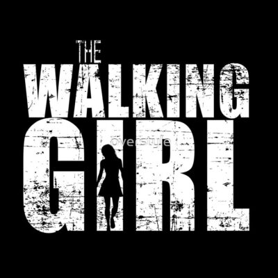Alternative view of The Walking Girl Tote Bag