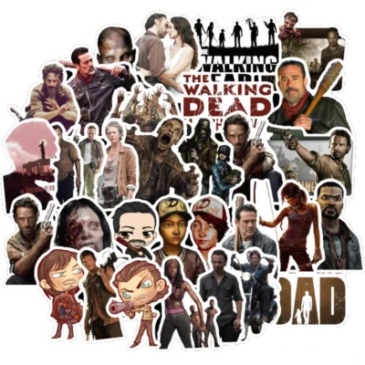 10/30/50PCS Walking Dead TV Show Stickers