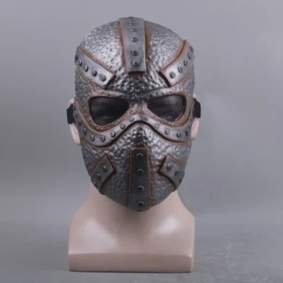 Alternative view of The Walking Dead 11 Elijah Whisperer Mask Cosplay