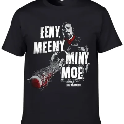 Men T Shirt The Walking Dead Negan Fashion T-Shirt
