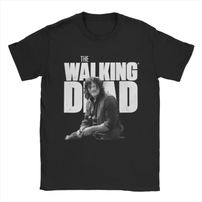 The Walking Dead Daryl Pure Cotton Vintage T-Shirt