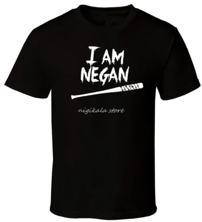 I AM Negan - Black T-shirt