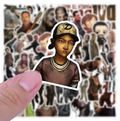 10/50PCS The Walking Dead Sticker