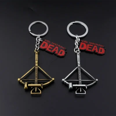 The Walking Dead Letter Logo Metal Keychain