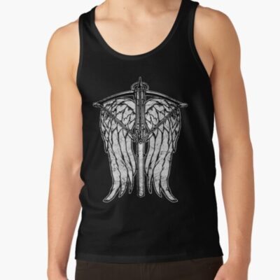 Angel Wings And Crossbow Dirty Tank Top