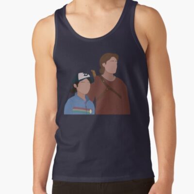 Alternative view of The Walking Dead Clementine And Luke Fan Art Tank Top